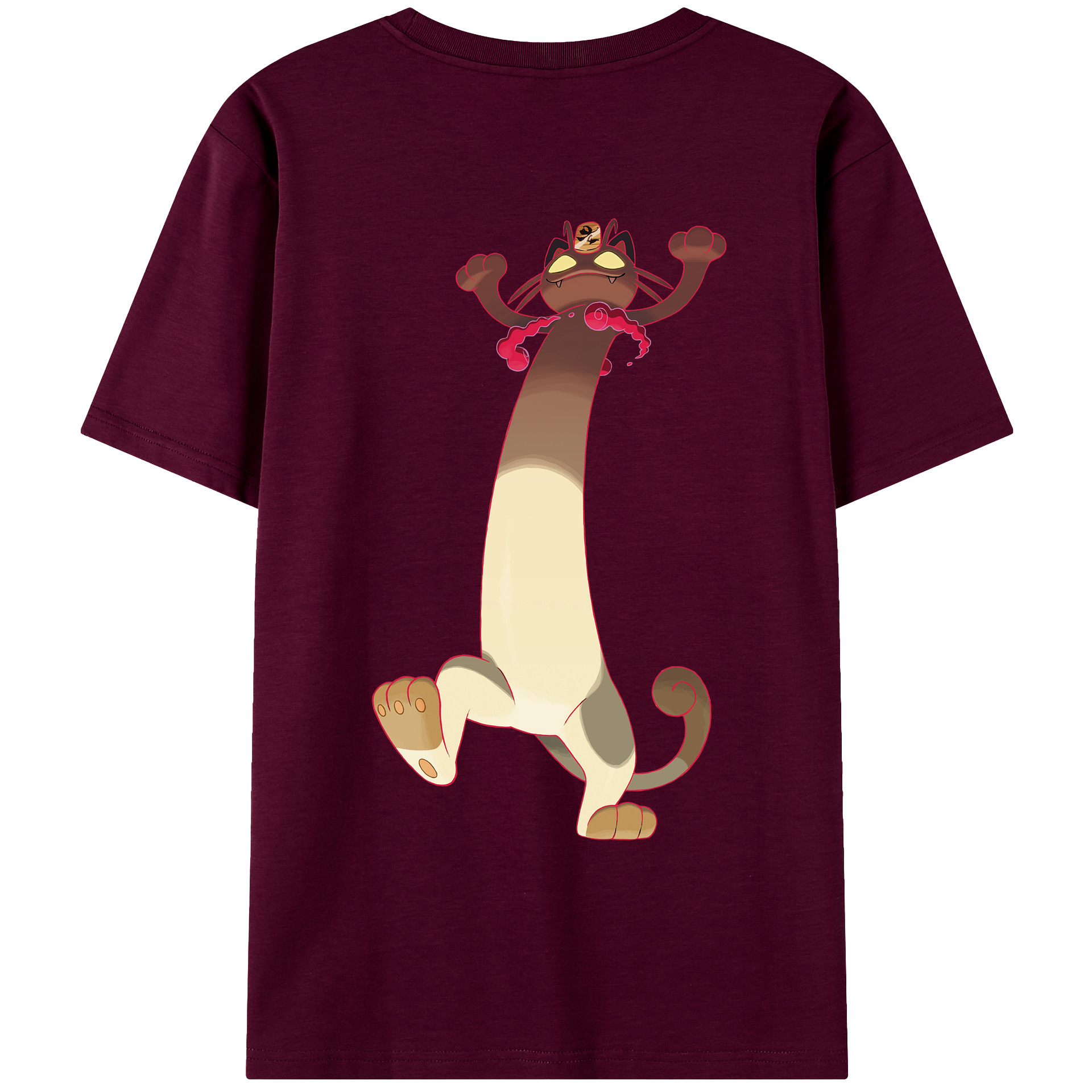 （画像用） ポケットモンスター Pokémon レディース半袖Tシャツ(バックプリント)